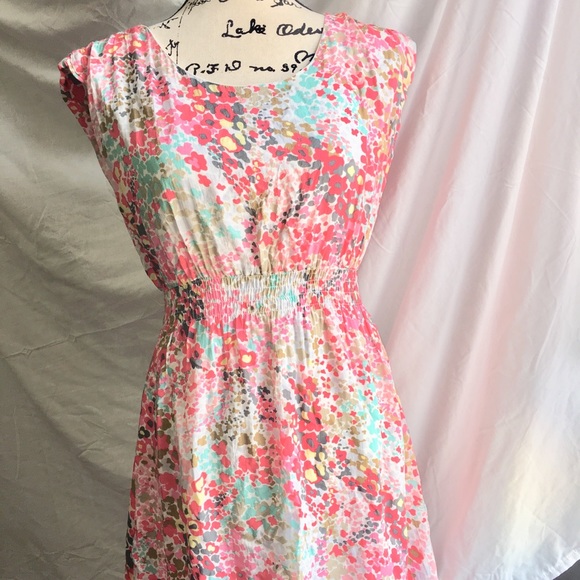 Angie Dresses & Skirts - Angie Multi Colored Sleeveless Dress, Size Large